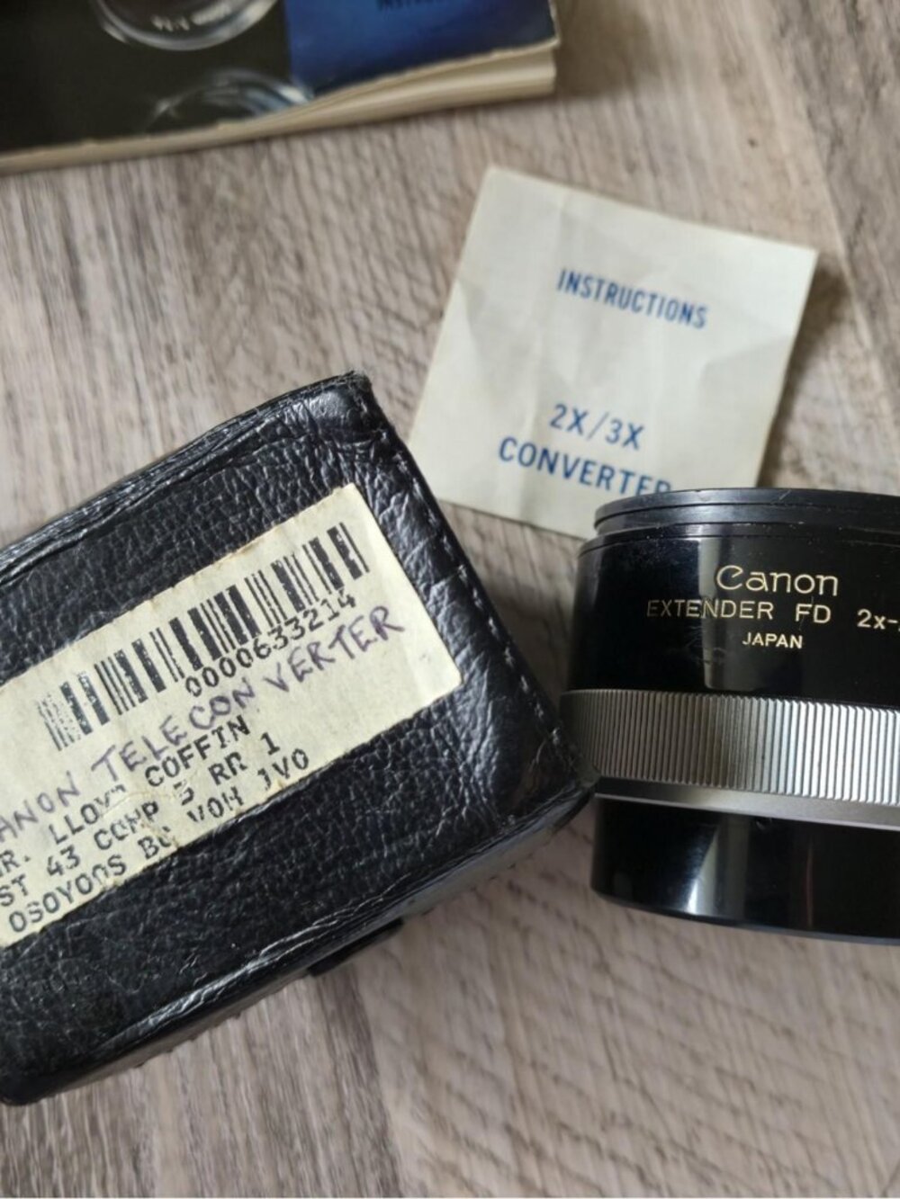 Canon FTb QL SLR Film Camera Vintage 18-28mm Lens Teleconverter Bundle Vintage - Picture 13 of 15